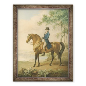 Tablou inramat - George Townley Stubbs - Warren Hastings pe calul sau arab, 60 x 80 cm