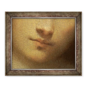 Tablou inramat - Giorgione - Tinerii care tin o sageata, 50 x 60 cm