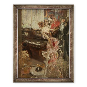 Tablou inramat - Giovanni Boldini - considerentul, 70 x 90 cm
