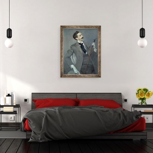 Tablou inramat - Giovanni Boldini - Contele Robert de Montesquiou 1855-1921 1897, 60 x 80 cm - Img 3