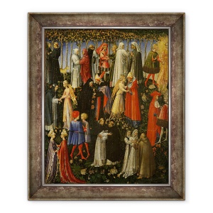 Tablou inramat - Giovanni di Paolo - Paradis, 70 x 85 cm
