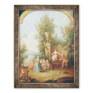 Tablou inramat - Giuseppe Zais - Leagan, 60 x 80 cm