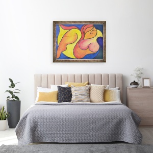 Tablou inramat - Guilherme Pontes - Din cand in cand, 60 x 80 cm - Img 3