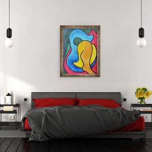 Tablou inramat - Guilherme Pontes - Pe drumul nostru spre casa, 60 x 80 cm - Img 3