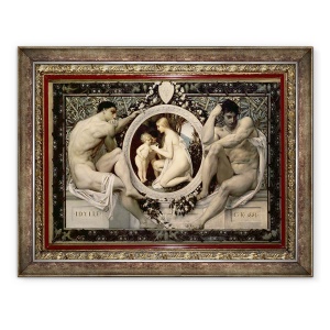 Tablou inramat - Gustav Klimt - Idila, 60 x 80 cm