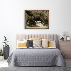 Tablou inramat - Gustave Courbet - Sursa Loue, 70 x 90 cm - Img 3