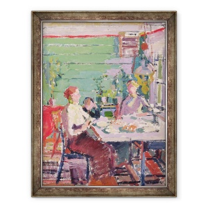 Tablou inramat - Harold Gilman - Scena interioara, posibil in Norvegia, 60 x 80 cm