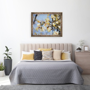 Tablou inramat - Helen White - Cerul Albastru Magnolia, 2019, 60 x 80 cm - Img 3