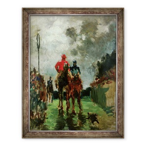 Tablou inramat - Henri de Toulouse-Lautrec - Jockey, 70 x 90 cm