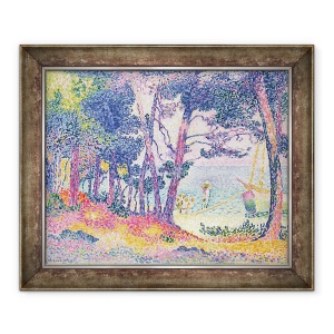 Tablou inramat - Henri-Edmond Cross - Lemn de pin Provence, 70 x 85 cm