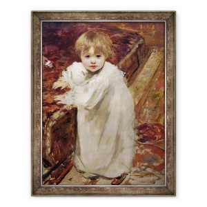 Tablou inramat - Henri Gervex - Primii pasi ai lui Colette, 60 x 80 cm
