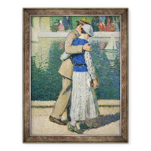 Tablou inramat - Henri Martin - Iubitorii, 60 x 80 cm