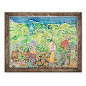 Tablou inramat - Hilary Simon - Kedewatan, Bali, 70 x 90 cm