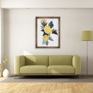 Tablou inramat - Hiroyuki Izutsu - Adonis ramosa, 60 x 80 cm - Img 2