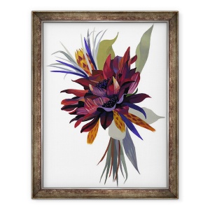 Tablou inramat - Hiroyuki Izutsu - Wild Dahlia, 60 x 80 cm