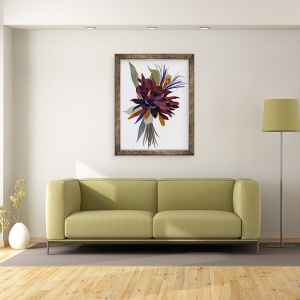 Tablou inramat - Hiroyuki Izutsu - Wild Dahlia, 60 x 80 cm - Img 2