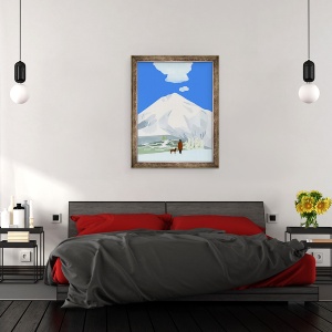 Tablou inramat - Hiroyuki Izutsu - Zapada, 60 x 80 cm - Img 3