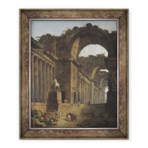 Tablou inramat - Hubert Robert - Fantanile, 70 x 85 cm