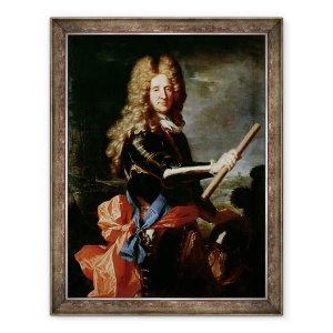Tablou inramat - Hyacinthe Francois Rigaud - William Bentinck, conte de Portland 1649-1709, 70 x 90 cm