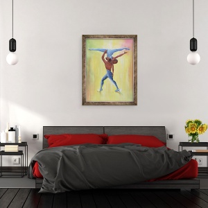 Tablou inramat - Ikahl Beckford - Dans cuplu, 70 x 90 cm - Img 3