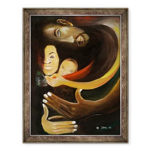 Tablou inramat - Ikahl Beckford - impreuna, 70 x 90 cm