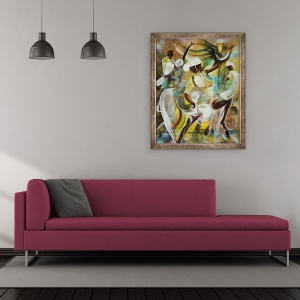 Tablou inramat - Ikahl Beckford - Pocomania, 50 x 60 cm - Img 2