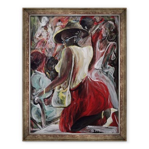 Tablou inramat - Ikahl Beckford - Profilare, 70 x 90 cm