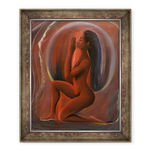 Tablou inramat - Ikahl Beckford - rugaciunea, 50 x 60 cm