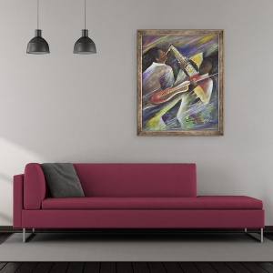 Tablou inramat - Ikahl Beckford - Sesiune, 50 x 60 cm - Img 2
