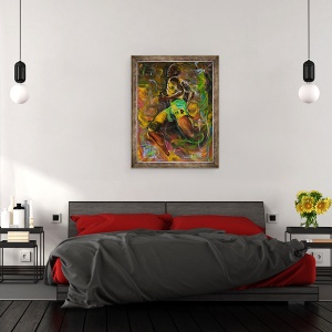 Tablou inramat - Ikahl Beckford - surub, 70 x 90 cm - Img 3