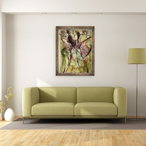 Tablou inramat - Ikahl Beckford - Zi vant, 60 x 80 cm - Img 2