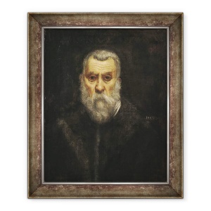 Tablou inramat - Jacopo Robusti Tintoretto - Autoportret, 70 x 85 cm
