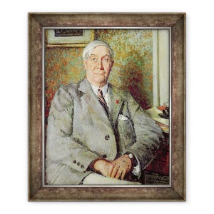 Tablou inramat - Jacques-Emile Blanche - Maurice de Maeterlinck 1862-1949 1931, 70 x 85 cm