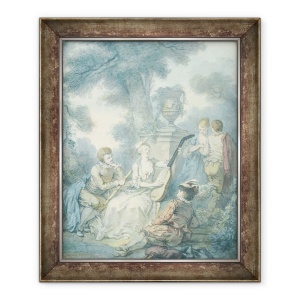 Tablou inramat - Jacques Philippe Caresme - Jucatorul de chitara, 50 x 60 cm