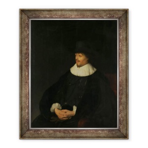 Tablou inramat - Jan Lievens the Elder - Portret De Constantijn Huygens, 70 x 85 cm