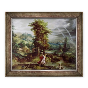 Tablou inramat - Jan Soens - Ceres si Cyane, 70 x 85 cm