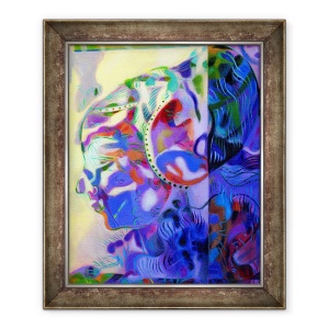 Tablou inramat - Jane Tattersfield - Lumina aurie a diminetii, 2011, 70 x 85 cm