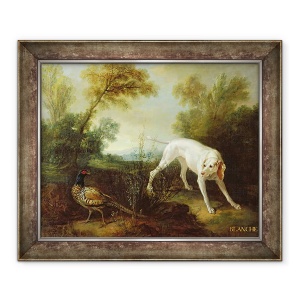 Tablou inramat - Jean-Baptiste Oudry - Blanche, 70 x 85 cm