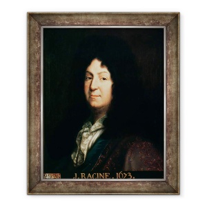 Tablou inramat - Jean Baptiste Santerre - Portretul lui Jean Racine 1639-99 copie a originalului din 1673, 70 x 85 cm