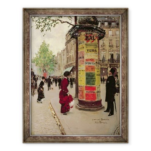 Tablou inramat - Jean Beraud - Chiosc Paris, 60 x 80 cm