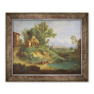 Tablou inramat - Jean-Francois Millet the Younger - Hotel des Invalides, 50 x 60 cm