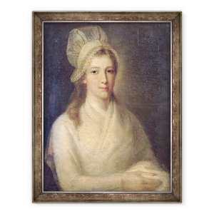 Tablou inramat - Jean-Jacques Hauer - Charlotte Corday 1768-93, 70 x 90 cm
