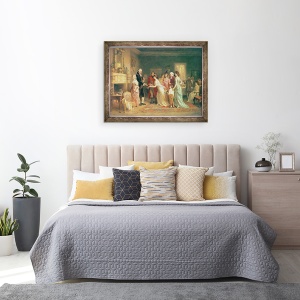 Tablou inramat - Jean Leon Gerome Ferris - Ziua lui Washington, 60 x 80 cm - Img 3