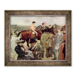 Tablou inramat - Jean Louis Forain - Cursa de cai, 50 x 60 cm