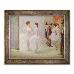 Tablou inramat - Jean Louis Forain - Dansatori in aripi la Opera, 70 x 85 cm