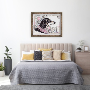 Tablou inramat - Jo Chambers - Lacey Dachshund, 2013, 70 x 90 cm - Img 3