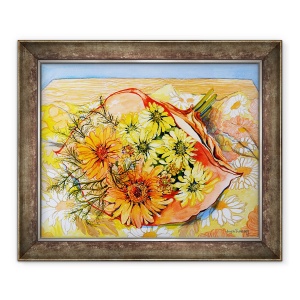 Tablou inramat - Joan Thewsey - Acordamentul in asteptare,2010, 50 x 60 cm