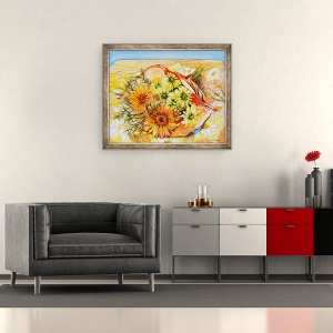 Tablou inramat - Joan Thewsey - Acordamentul in asteptare,2010, 50 x 60 cm - Img 2