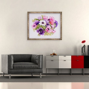 Tablou inramat - Joan Thewsey - Anemone,2001, 70 x 85 cm - Img 2
