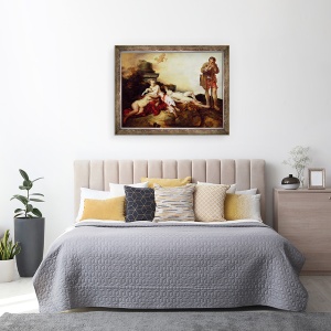 Tablou inramat - Joan van Noordt - Cimon si Ifigenia, 60 x 80 cm - Img 3